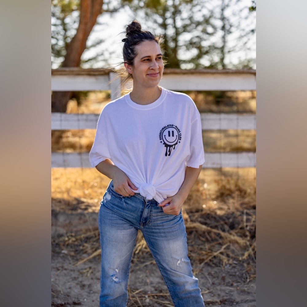 Overstimulated Moms Club Tee